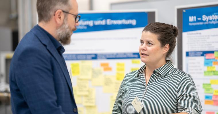 Elisa Seiler vom Fraunhofer ICT, zuständig insbesondere für den Aufbau des...