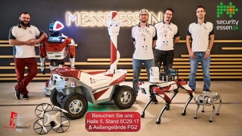 Security Robotics auf der Security Essen