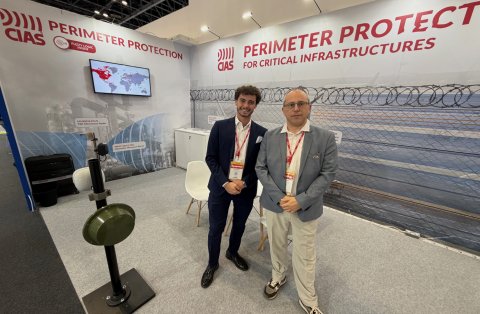 Eric Ruschena and Manuel Gaffurini of CIAS Perimeter Protection