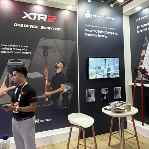 The versatile XTR2 detector tester at Intersec 2026