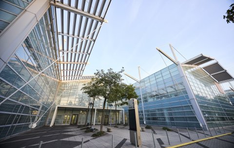 The MOC exhibition center in Munich, Germany